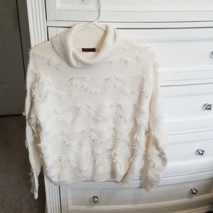 Vince Camuto Fringe Sweater